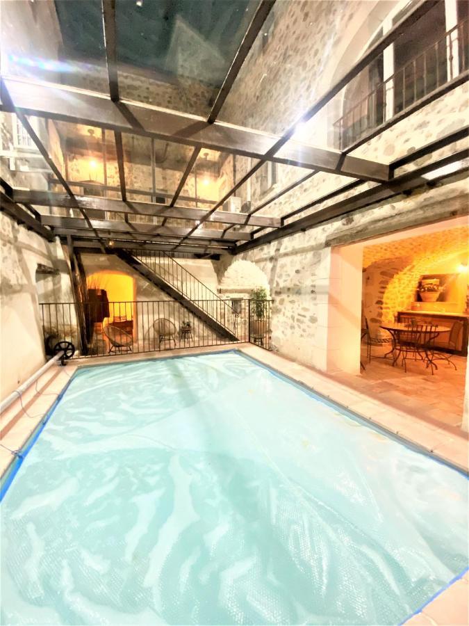 Gite De Groupe 9Ch Ou 3 Gites Independants De 3Ch - Patio Et Piscine Interieure Chauffee Toute L'Annee Vallon-Pont-dʼArc Exteriér fotografie